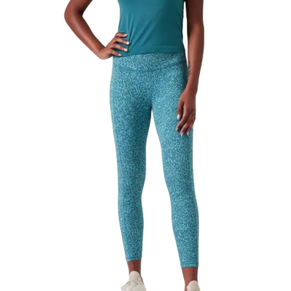 Athleta Women's Blue Athletic Leggings NWT Size Medium